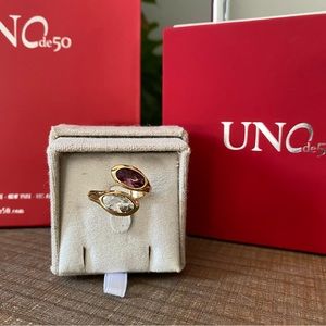 UNO de 50 Gold Ring Spring